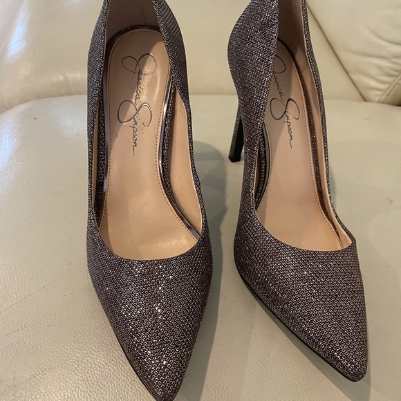 Jessica Simpson Sparkle Heels - Picture 6 of 9